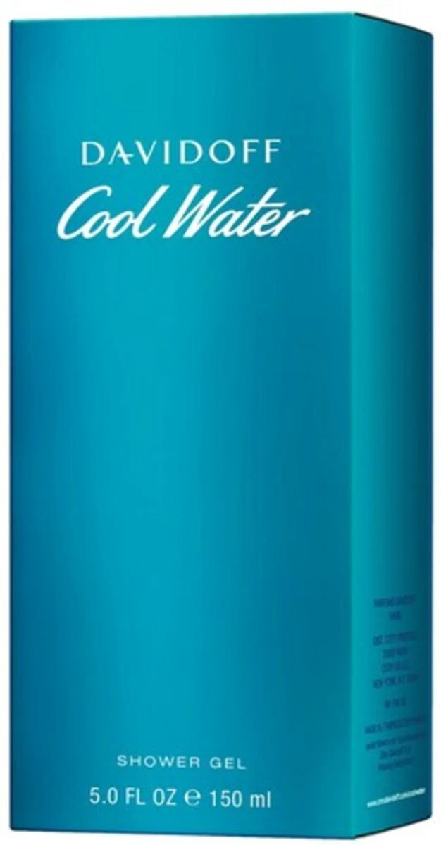 Davidoff - Cool Water Man Shower Gel 150ml 4 Davidoff - Cool Water Man Shower Gel 150ml - Afbeelding 2