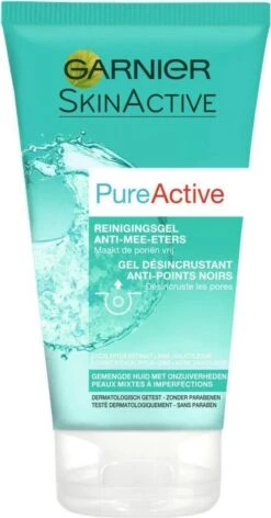 Garnier Skinactive PureActive Reinigingsgel Anti-Mee-Eters - 150ml