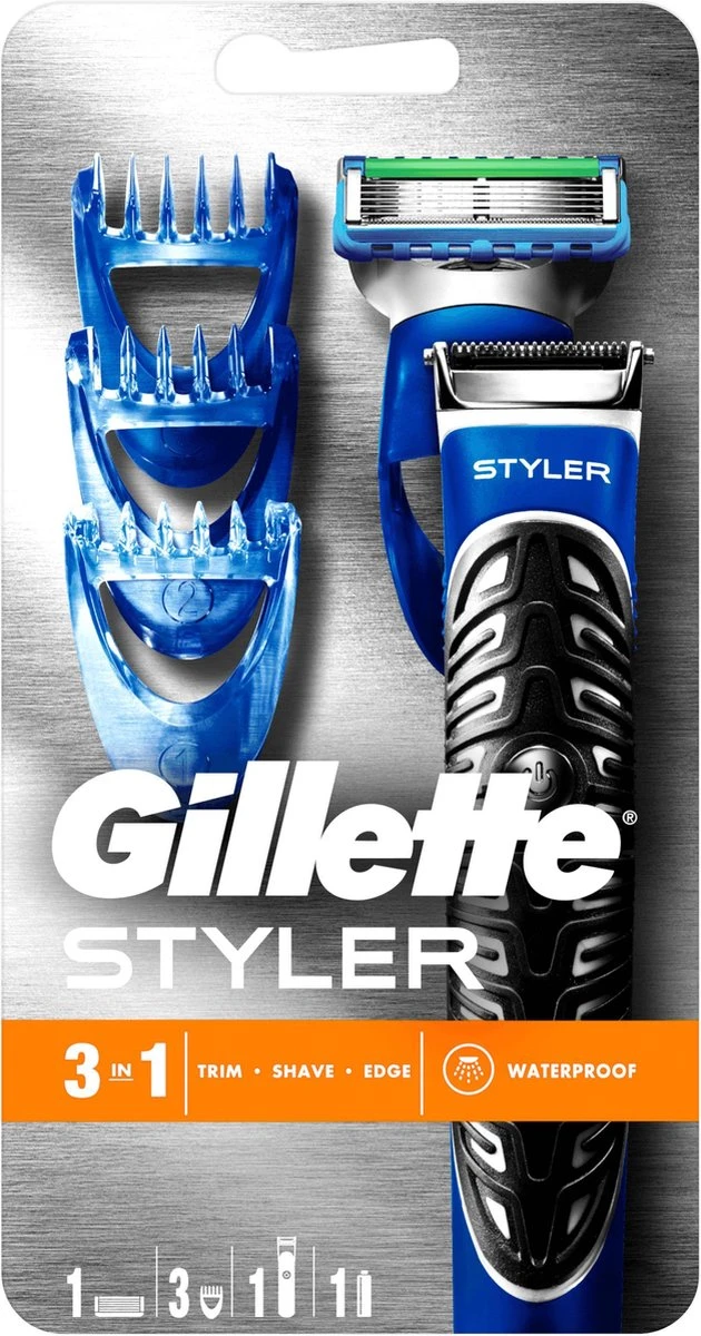 Gillette® Gillette Fusion ProGlide 3 In 1 Styler - Scheersysteem Mannen 3 Gillette® Gillette Fusion ProGlide 3 In 1 Styler - Scheersysteem Mannen