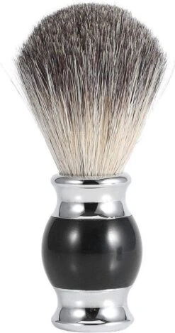 Complete Scheerset - Vaderdag Cadeau - RVS Scheerkom - Scheerkwast - Scheermeshouder - Badkamer Set - Scheerspullen -Lichaamsverzorging Winkel 632x1200 1