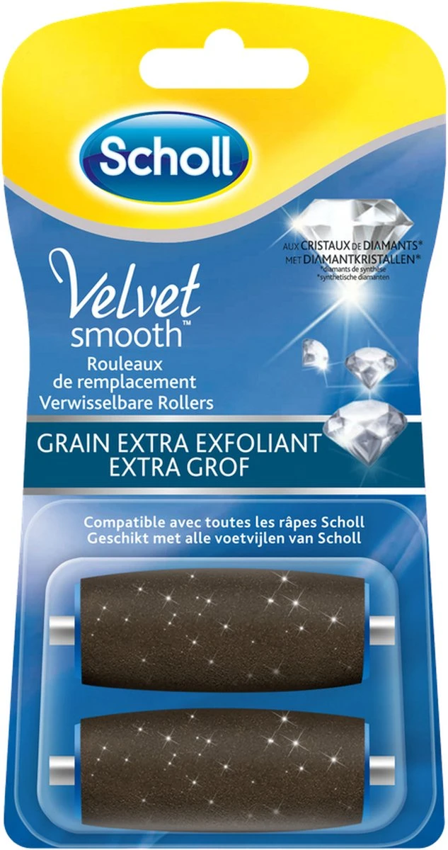 Scholl Velvet Smooth - Navulling Eeltverwijderaar - Extra Grof - Voetvijl - 2 Stuks 8 Scholl Velvet Smooth - Navulling Eeltverwijderaar - Extra Grof - Voetvijl - 2 Stuks - Afbeelding 6