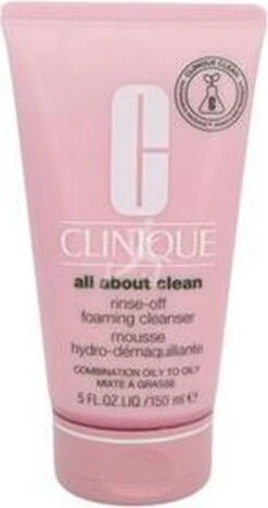 Clinique Rinse Off Foaming Cleanser Reinigingsmousse - 150 Ml -Lichaamsverzorging Winkel 634x1200
