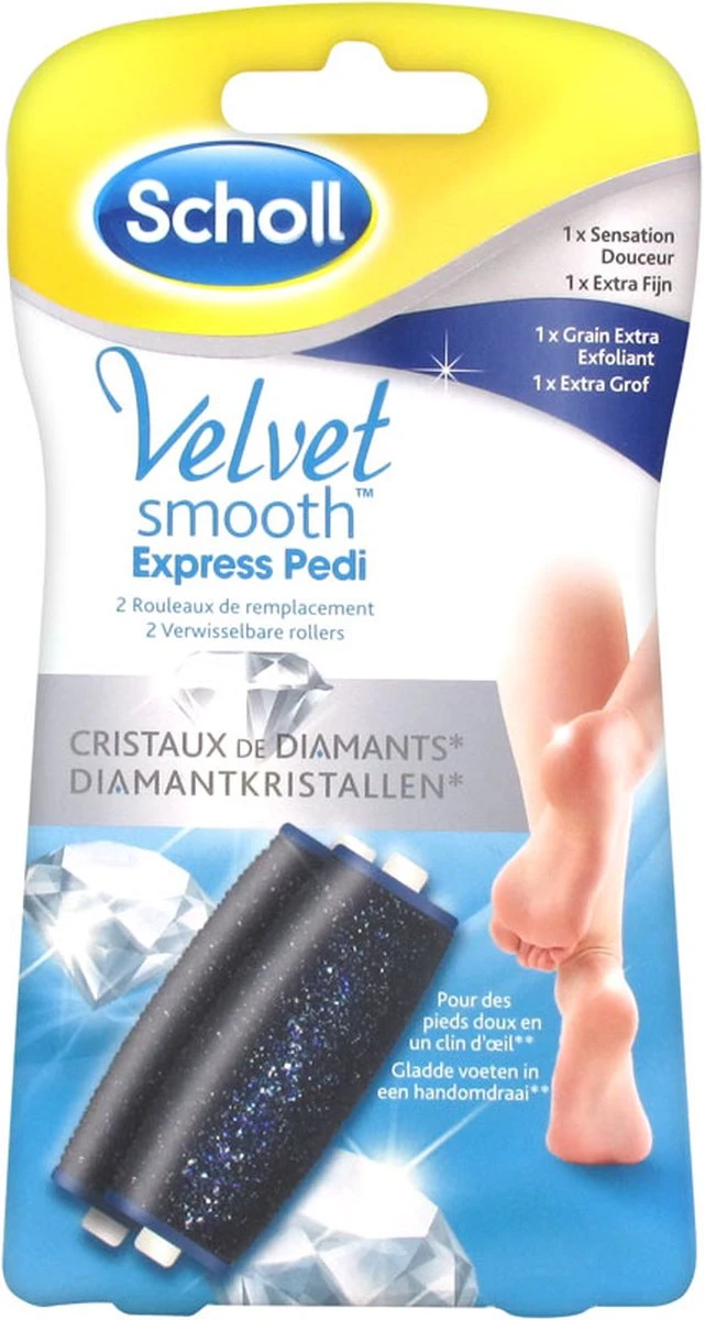Scholl Velvet Smooth - Navulling Eeltverwijderaar - Extra Fijn - Voetvijl - 2 Stuks 8 Scholl Velvet Smooth - Navulling Eeltverwijderaar - Extra Fijn - Voetvijl - 2 Stuks - Afbeelding 6