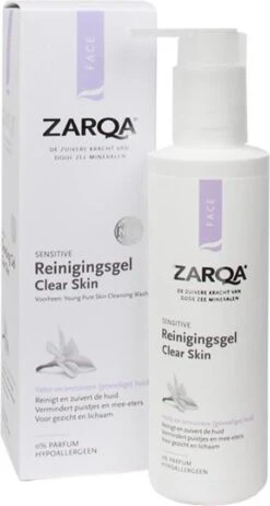 Zarqa Reinigingsgel Clear Skin 200 Ml 8 Zarqa Reinigingsgel Clear Skin 200 Ml -Lichaamsverzorging Winkel 641x1200 4