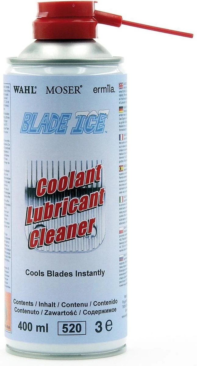 Moser Wahl Blade Ice Spray - 400 Ml 7 Moser Wahl Blade Ice Spray - 400 Ml - Afbeelding 5