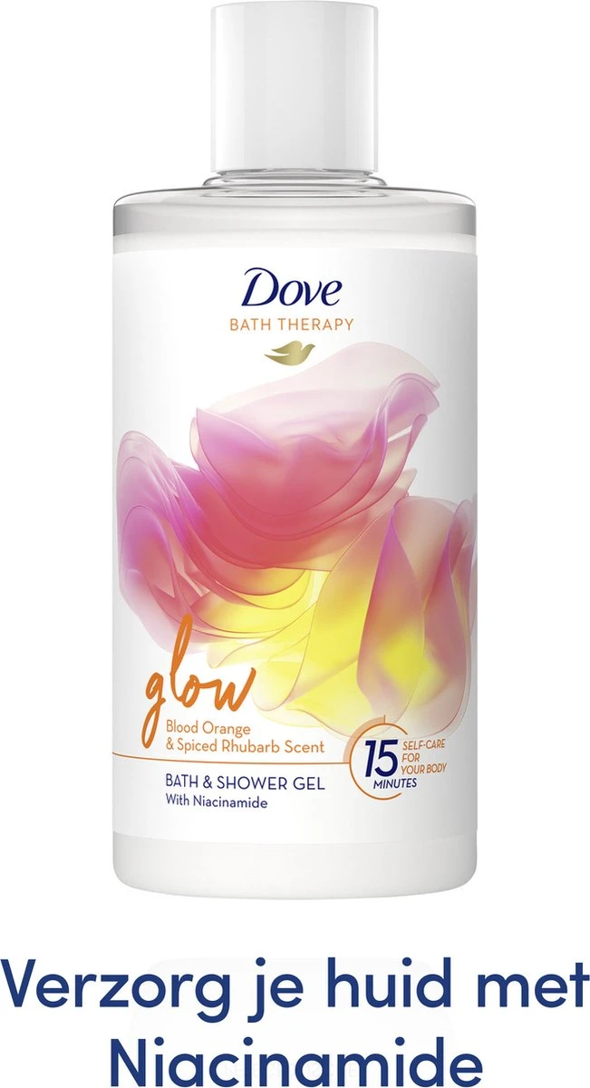 Dove Bath Therapy Glow - Badschuim & Douchegel - 400 Ml 4 Dove Bath Therapy Glow - Badschuim & Douchegel - 400 Ml - Afbeelding 2