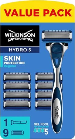 Wilkinson Sword Hydro 5 Scheermes Met 9 Mesjes