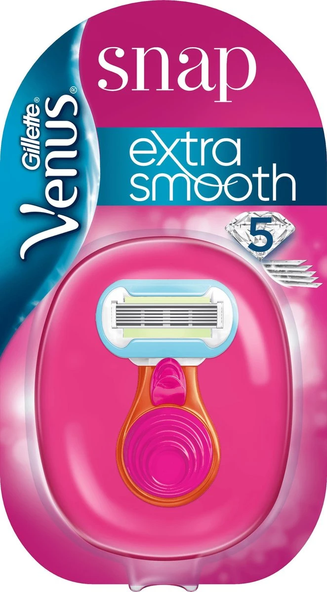 Gillette Venus Snap Extra Glad Scheersysteem Vrouwen 12 Gillette Venus Snap Extra Glad Scheersysteem Vrouwen - Afbeelding 10
