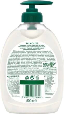 Palmolive® Palmolive Naturals Amandel Handzeep - 4 X 500ml - Voordeelverpakking 16 Palmolive® Palmolive Naturals Amandel Handzeep - 4 X 500ml - Voordeelverpakking -Lichaamsverzorging Winkel 675x1200