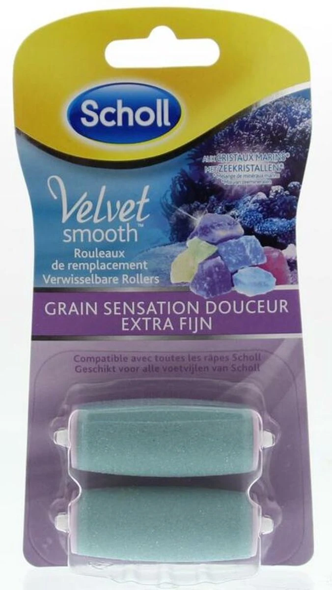 Scholl Velvet Smooth - Navulling Eeltverwijderaar - Extra Fijn - Voetvijl - 2 Stuks 9 Scholl Velvet Smooth - Navulling Eeltverwijderaar - Extra Fijn - Voetvijl - 2 Stuks - Afbeelding 7