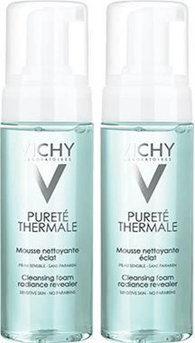 Vichy Pureté Thermale Schuimend Reinigingsgel-water - 2x150 Ml 3 Vichy Pureté Thermale Schuimend Reinigingsgel-water - 2x150 Ml