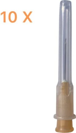 Terumo - Gelaat Steriele Naalden - 25g - 0.5 X 16 Mm - Oranje - Gerstkorrel - Milia - Comedonen - 10 Stuks -Lichaamsverzorging Winkel 682x1200 2