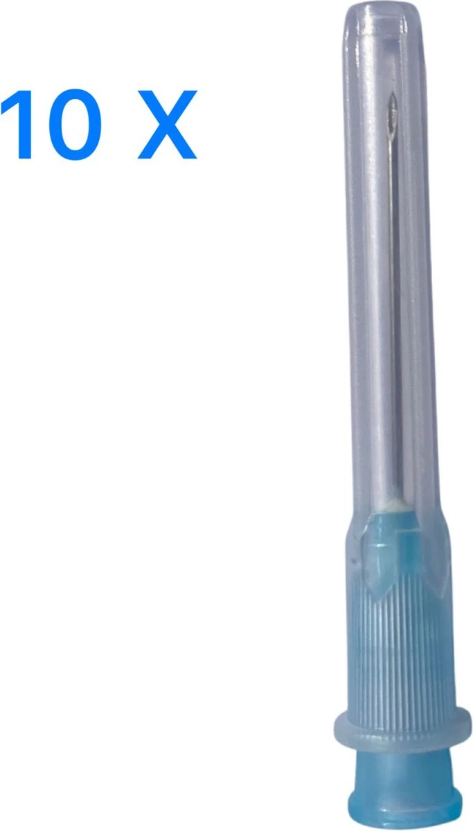 Terumo - Gelaat Steriele Naalden - 23g - 0.6 X 25 Mm - Blauw - Gerstkorrel - Milia - Comedonen - 10 Stuks 4 Terumo - Gelaat Steriele Naalden - 23g - 0.6 X 25 Mm - Blauw - Gerstkorrel - Milia - Comedonen - 10 Stuks - Afbeelding 2