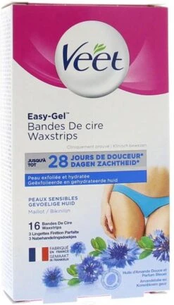 Veet - Ontharingsstrips - Bikinilijn & Oksels - Gevoelige Huid - 16 Stuks 19 Veet - Ontharingsstrips - Bikinilijn & Oksels - Gevoelige Huid - 16 Stuks -Lichaamsverzorging Winkel 684x1200 3