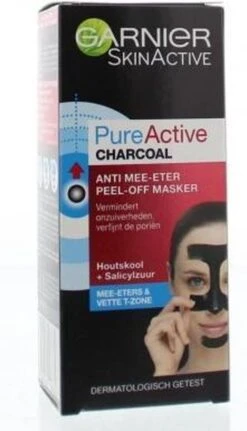Garnier Skinactive Peel Off Charcoal Gezichtsmasker - Anti Mee-eters - 50 Ml -Lichaamsverzorging Winkel 687x1200 1