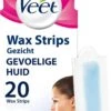 Veet - Ontharingsstrips - Gezicht - Gevoelige Huid - 20 Stuks -Lichaamsverzorging Winkel 697x1200 1