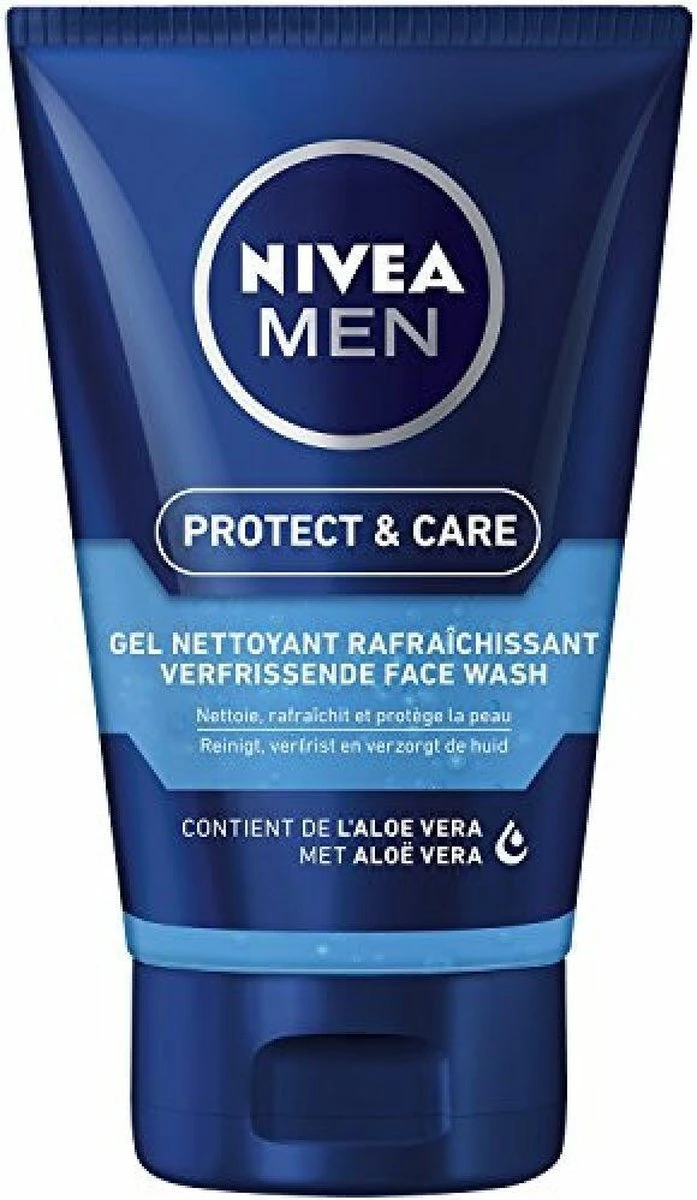 NIVEA MEN Protect & Care Reinigingsgel - Face Wash - 100 Ml 3 NIVEA MEN Protect & Care Reinigingsgel - Face Wash - 100 Ml