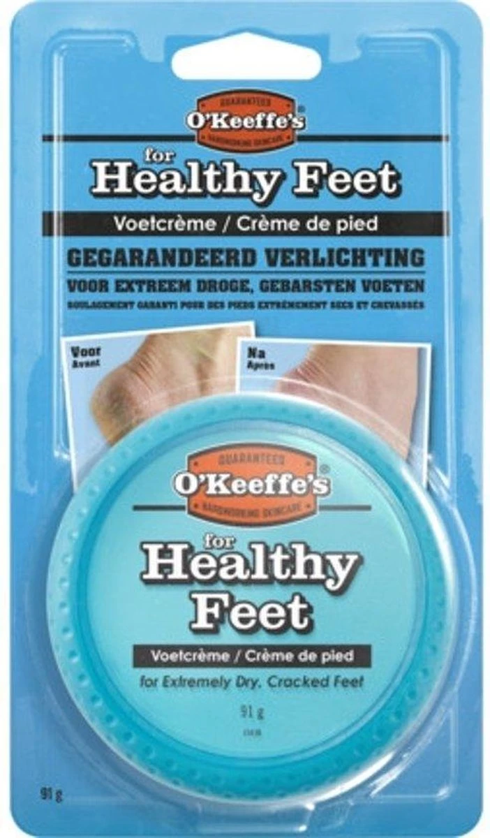 O'Keeffe's - Voetencreme - Voor Gezonde Voeten - Potje 96 Gram 5 O'Keeffe's - Voetencreme - Voor Gezonde Voeten - Potje 96 Gram - Afbeelding 3