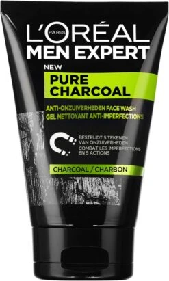 L’Oréal Paris Men Expert Pure Charcoal Gezichtsreiniging - 6 X 100 Ml - Voordeelverpakking -Lichaamsverzorging Winkel 721x1200 2