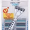 Wilkinson Sword Quattro Titanium Sensitive Scheerapparaat + 9 Scheermessen -Lichaamsverzorging Winkel 721x1200 4