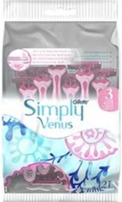 Gillette Venus Simply 3-8+4 Stuks-Wegwerpmesjes -Lichaamsverzorging Winkel 729x1200