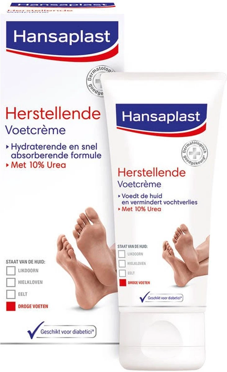 Hansaplast Herstellende Voetcrème - 100 Ml 5 Hansaplast Herstellende Voetcrème - 100 Ml - Afbeelding 3
