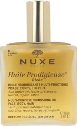Nuxe Huile Prodigieuse Riche Dry Oil Droogolie - 100 Ml 34 Nuxe Huile Prodigieuse Riche Dry Oil Droogolie - 100 Ml -Lichaamsverzorging Winkel 733x1200 2