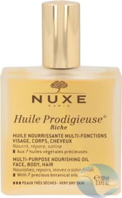Nuxe Huile Prodigieuse Riche Dry Oil Droogolie - 100 Ml 22 Nuxe Huile Prodigieuse Riche Dry Oil Droogolie - 100 Ml -Lichaamsverzorging Winkel 737x1200