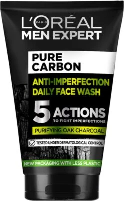 L’Oréal Paris Men Expert Pure Charcoal Gezichtsreiniging - 6 X 100 Ml - Voordeelverpakking -Lichaamsverzorging Winkel 743x1200 3