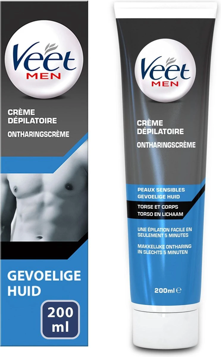 Veet - Men - Ontharingscrème - Gevoelige Huid - 2 X 200 Ml 20 Veet - Men - Ontharingscrème - Gevoelige Huid - 2 X 200 Ml - Afbeelding 18