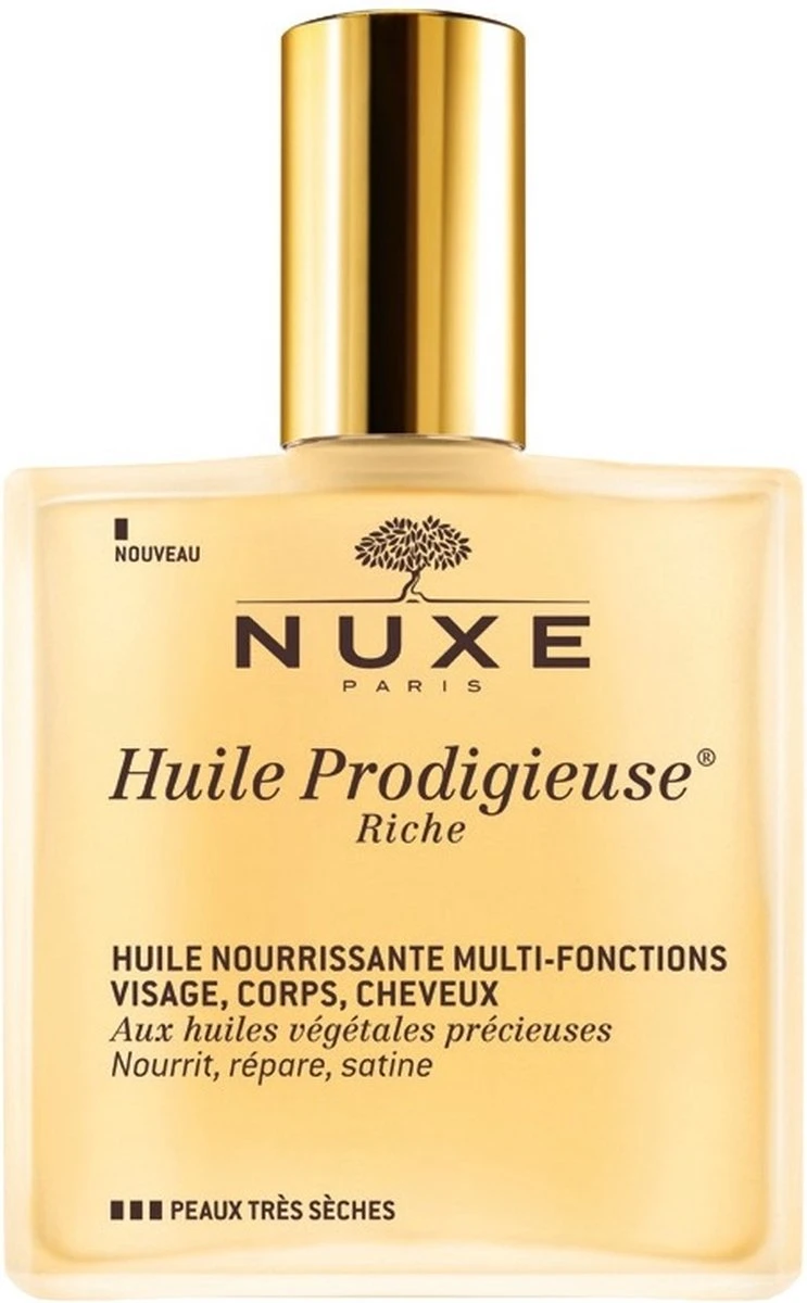 Nuxe Huile Prodigieuse Riche Dry Oil Droogolie - 100 Ml 14 Nuxe Huile Prodigieuse Riche Dry Oil Droogolie - 100 Ml - Afbeelding 12