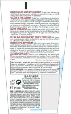 Garnier Skinactive PureActive Intensive Scrub - 150ml -Lichaamsverzorging Winkel 754x1200 1
