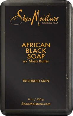 Shea Moisture African Black Soap - Soap Bar - 230 Gr 10 Shea Moisture African Black Soap - Soap Bar - 230 Gr -Lichaamsverzorging Winkel 757x1200 1