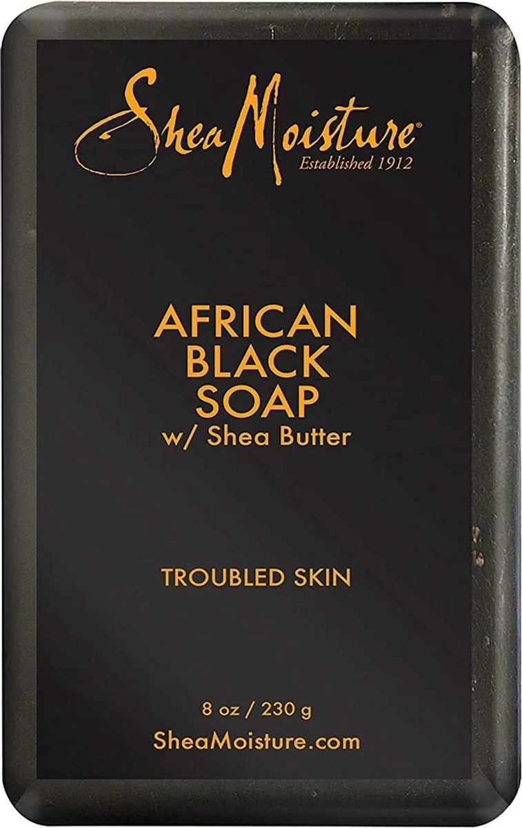 Shea Moisture African Black Soap - Soap Bar - 230 Gr 6 Shea Moisture African Black Soap - Soap Bar - 230 Gr - Afbeelding 4