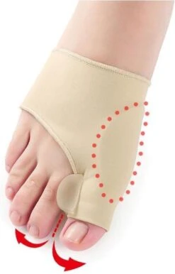 Hallux Valgus - Teenspreider - Teencorrector - Hallux Valgus Grote Teencorrector - Sok 2 Stuks -Lichaamsverzorging Winkel 767x1200