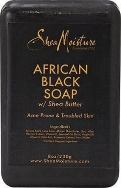 Shea Moisture African Black Soap - Soap Bar - 230 Gr 11 Shea Moisture African Black Soap - Soap Bar - 230 Gr -Lichaamsverzorging Winkel 771x1200 1