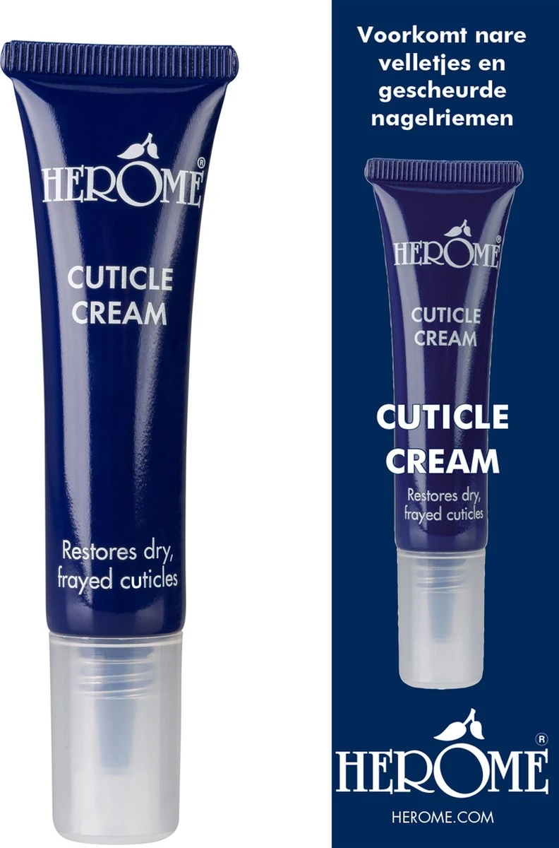 Herome Nagelriemcreme - Cuticle Cream - Herstelt Droge En Ingescheurde Nagelriemen. Ontstekingsremmend. - 13.5ml. 3 Herome Nagelriemcreme - Cuticle Cream - Herstelt Droge En Ingescheurde Nagelriemen. Ontstekingsremmend. - 13.5ml.