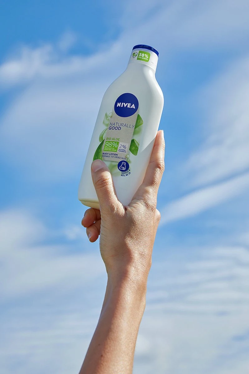 NIVEA Naturally Good Bio Aloë Vera Bodylotion - 350 Ml 7 NIVEA Naturally Good Bio Aloë Vera Bodylotion - 350 Ml - Afbeelding 5