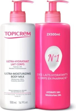 Topicrem Ultra-Moisturizing Body Milk 2x500ml -Lichaamsverzorging Winkel 823x1200 4