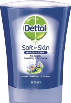 Dettol - Handzeep - No Touch Navulling - Blauwe Lotus - 250ml X6 -Lichaamsverzorging Winkel 834x1200