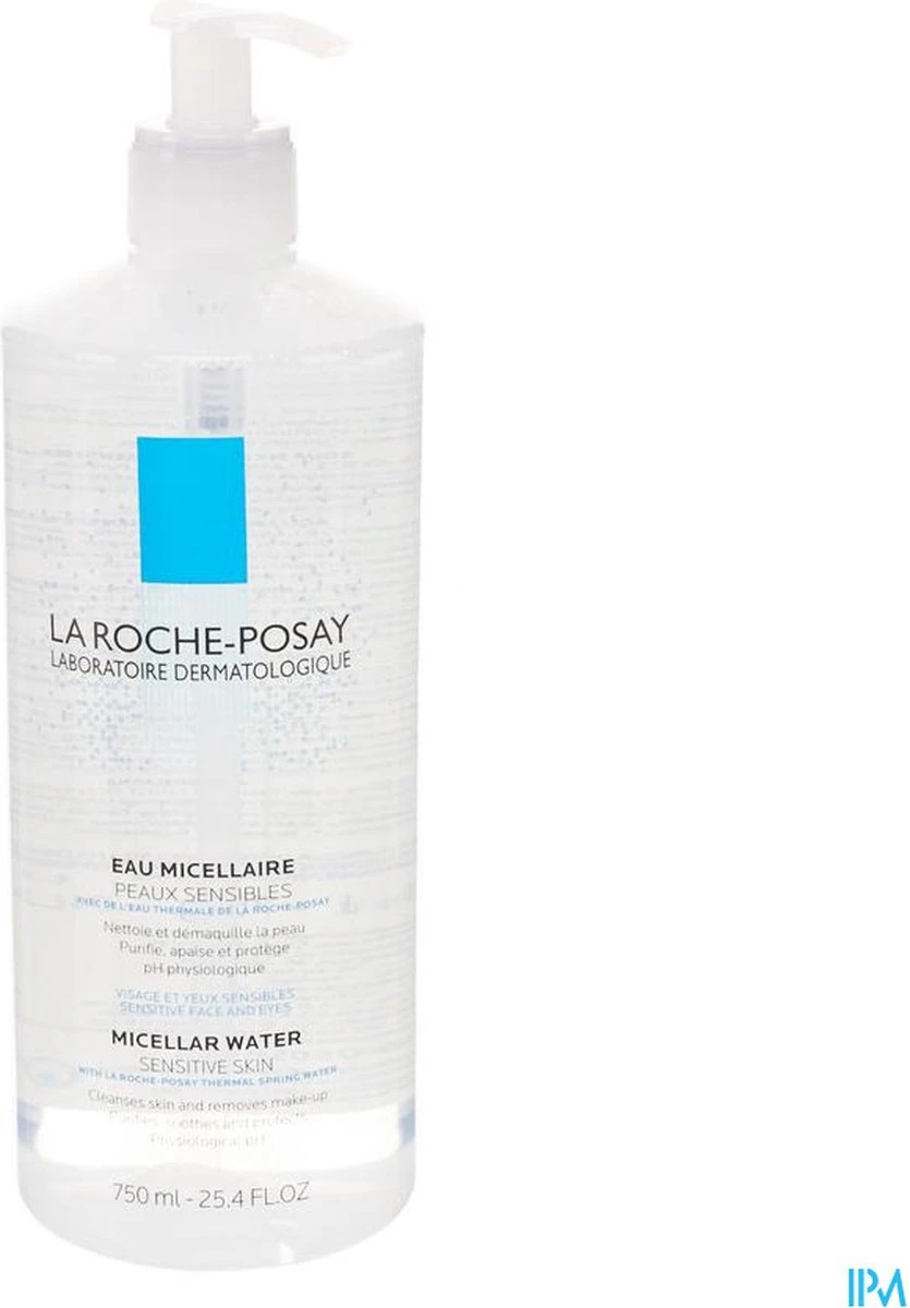 La Roche-Posay Fysiologisch Micellair Water - 750ml - Gevoelige Huid 5 La Roche-Posay Fysiologisch Micellair Water - 750ml - Gevoelige Huid - Afbeelding 3