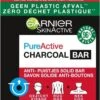 Garnier SkinActive Pure Active Charcoal Gezichtsreinigings Bar 100 Gr