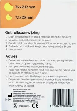 Dea Sirona Pimple Patch - Acne Patch - Puisten Verwijderaar - Puisten Pleister - Acne Pleister - Acne Sticker - Puistjes Verwijderen - 108 Stuks -Lichaamsverzorging Winkel 837x1200 2