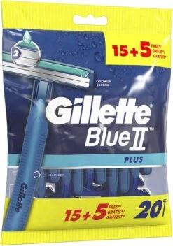 Gillette® Gillette BlueII Plus Wegwerpmesjes Mannen - 20 Stuks 19 Gillette® Gillette BlueII Plus Wegwerpmesjes Mannen - 20 Stuks -Lichaamsverzorging Winkel 841x1200