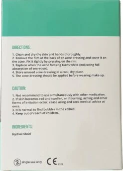 Pimple Patch - Pimple Patches - Acne Patch - Puisten Verwijderaar - Puisten Pleister - Acne Pleister - Acne Sticker - Puistjes Verwijderen - 108 Stuks -Lichaamsverzorging Winkel 862x1200 1