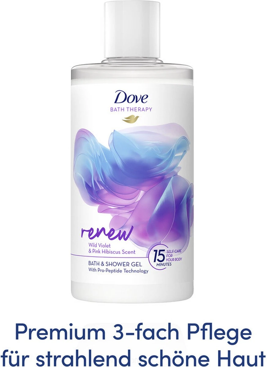 Dove Bath Therapy Renew - Badschuim & Douchegel - 400 Ml 10 Dove Bath Therapy Renew - Badschuim & Douchegel - 400 Ml - Afbeelding 8