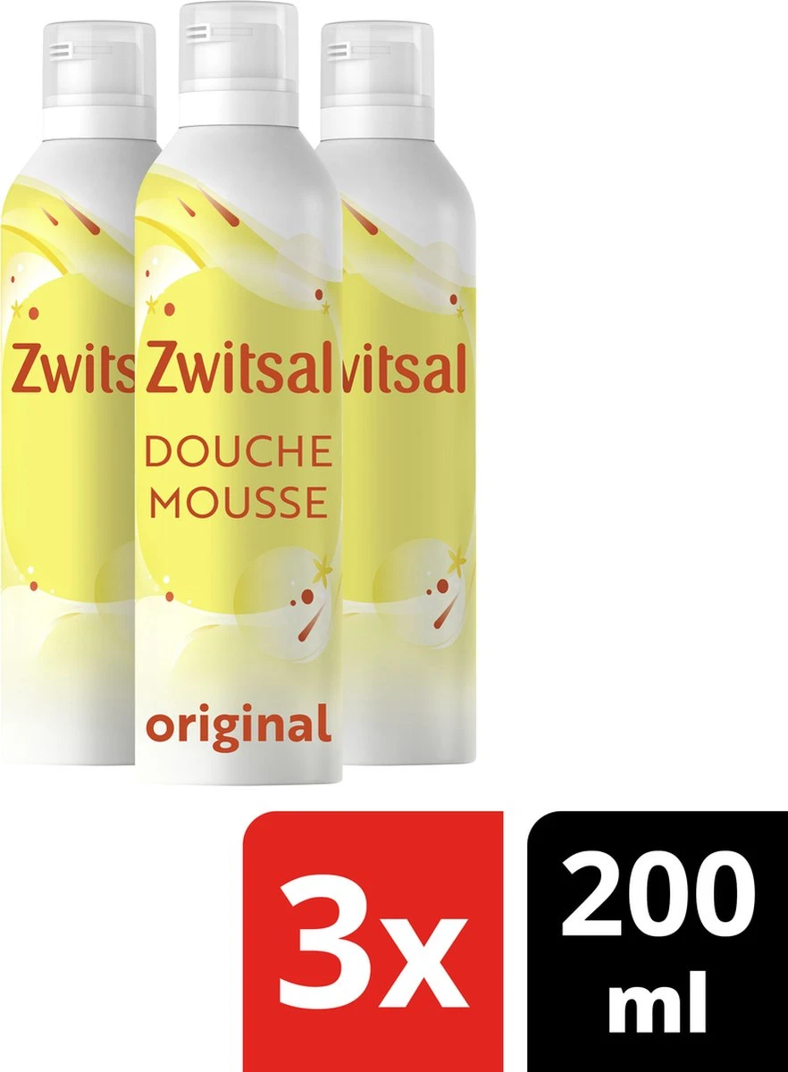 Zwitsal Voor Jou Douche Mousse Met De Milde En Zachte Geur Van Zwitsal Original Milde Reiniging Voor Een Zachte Huid 3 X 200 Ml 4 Zwitsal Voor Jou Douche Mousse Met De Milde En Zachte Geur Van Zwitsal Original Milde Reiniging Voor Een Zachte Huid 3 X 200 Ml - Afbeelding 2