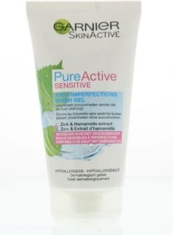 Garnier SkinActive Sensitive Zeepvrije Gezichtsreinigingsgel - 150 Ml 11 Garnier SkinActive Sensitive Zeepvrije Gezichtsreinigingsgel - 150 Ml -Lichaamsverzorging Winkel 887x1200