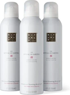 RITUALS The Ritual Of Sakura Shower Foam Value Pack (3 Stuks)