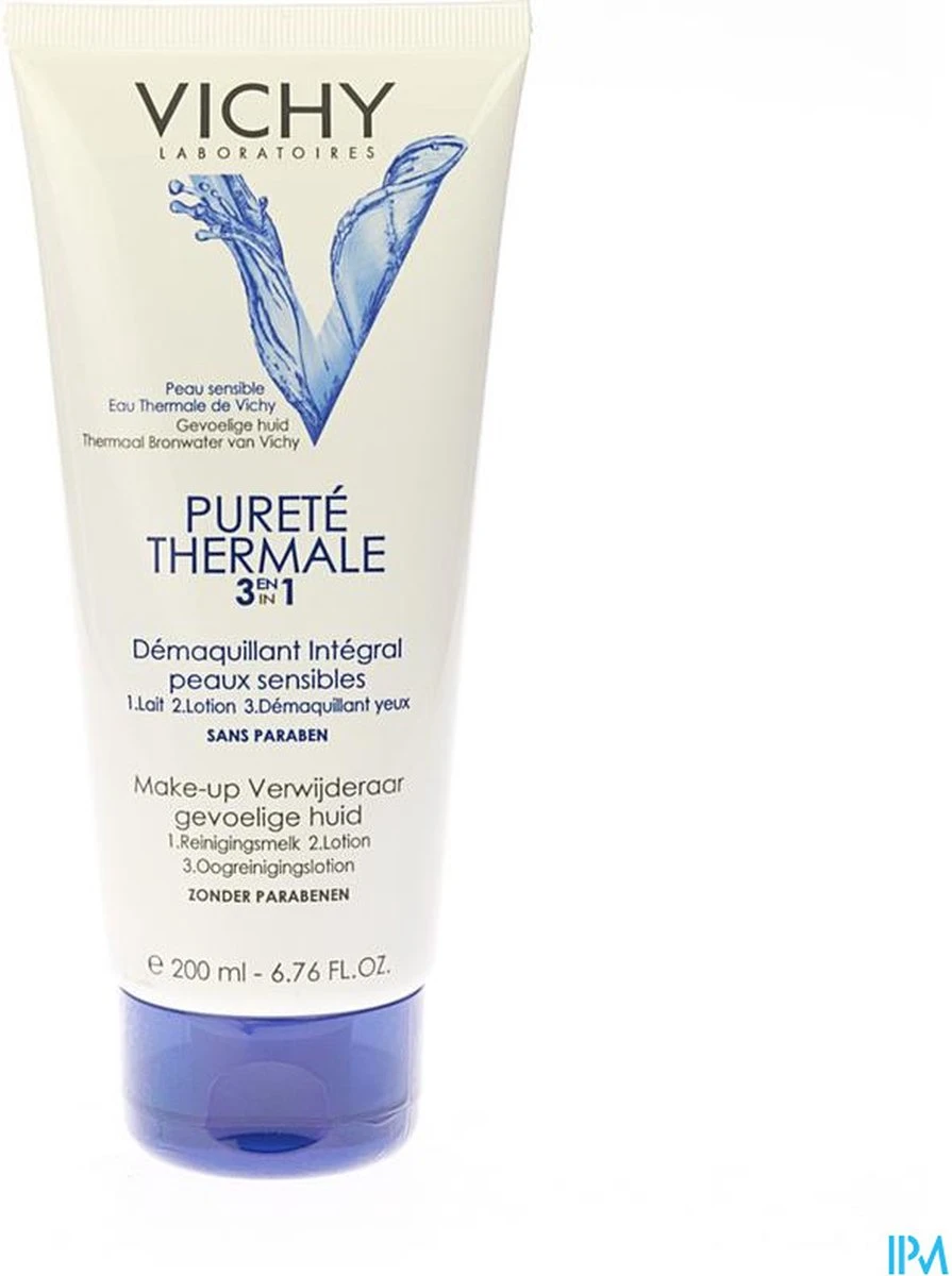 Vichy Pureté Thermale 3-in-1 Reinigingslotion -200ml - Make-up Verwijdering 17 Vichy Pureté Thermale 3-in-1 Reinigingslotion -200ml - Make-up Verwijdering - Afbeelding 15